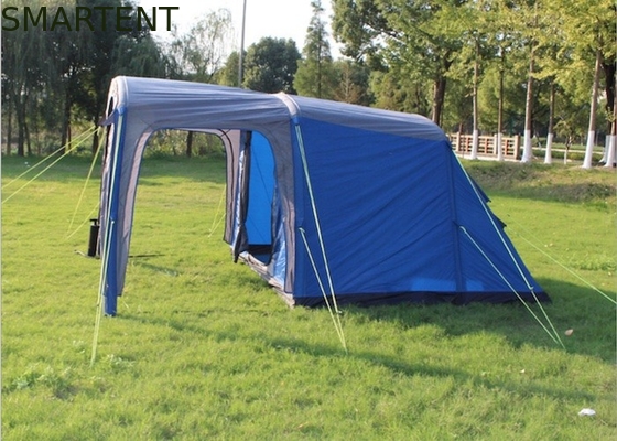 Tende da campeggio gonfiabili in poliestere in PU impermeabile rivestito con 190T di alta capacità 400*300*210CM fornitore