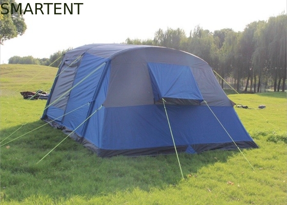 Tende da campeggio gonfiabili in poliestere in PU impermeabile rivestito con 190T di alta capacità 400*300*210CM fornitore
