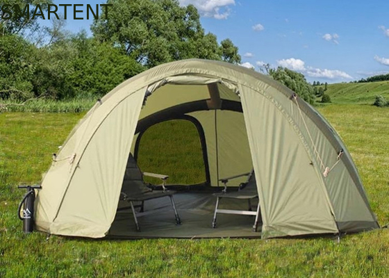 2 persone Rifugio per la pesca impermeabile 210D Oxford Tende gonfiabili per campeggio 320*250*160CM fornitore