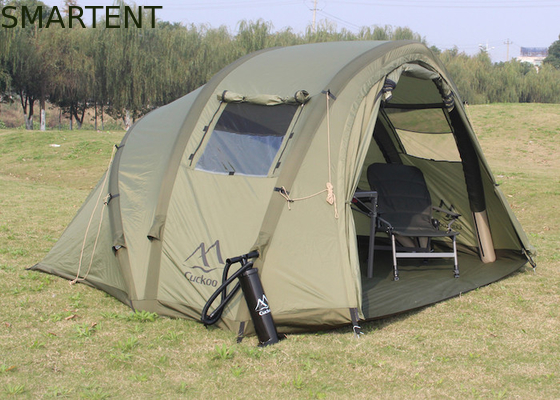 2 persone Rifugio per la pesca impermeabile 210D Oxford Tende gonfiabili per campeggio 320*250*160CM fornitore
