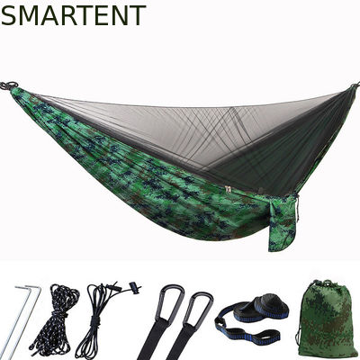 Acquistare 290*140CM Camuffamento 210T Nylon Leggero Campeggio Mosquito Net Amaca Per Rilassamento Esterno fabbricazione online