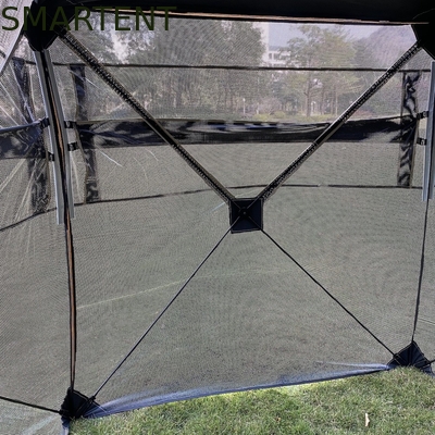 Tende da caccia portatili rivestite in PU per esterni 210D Oxford Polyester pieghevole 150*150*170CM fornitore