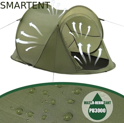Tende di campeggio pop up versatili portatili leggere per 2 persone per campeggio, tende da spiaggia e attività all'aperto fornitore