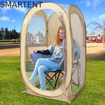 35*35*60 pollici beige impermeabile ai raggi UV protetto Pop Up tende sportive con facile installazione include sacchetto di trasporto fornitore