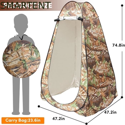47.2*47.2*74.8Inch Custom Camuffamento 190T Polyester Pop Up Tende di privacy con protezione UV Disegno impermeabile fornitore
