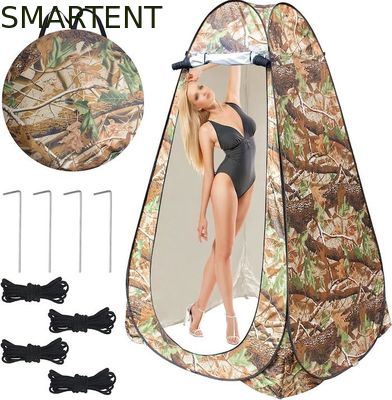 Acquistare 47.2*47.2*74.8Inch Custom Camuffamento 190T Polyester Pop Up Tende di privacy con protezione UV Disegno impermeabile fabbricazione online