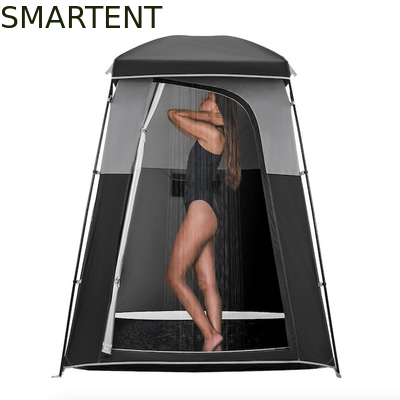 167*167*218CM Nero Poliestere Portabile Protezione UV Pop Up Tende di privacy con installazione istantanea per eventi all'aria aperta fornitore