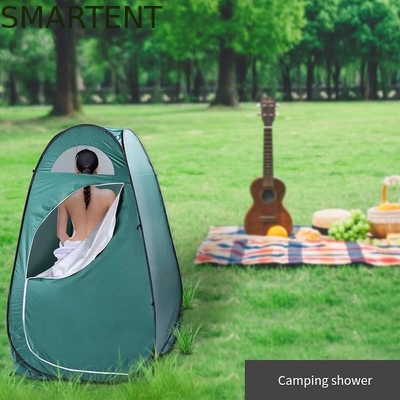 74.5*47*47 pollici di poliestere verde Tenda di privacy pop-up istantanea con copertura completa per campeggio spiaggia ed eventi all'aria aperta fornitore