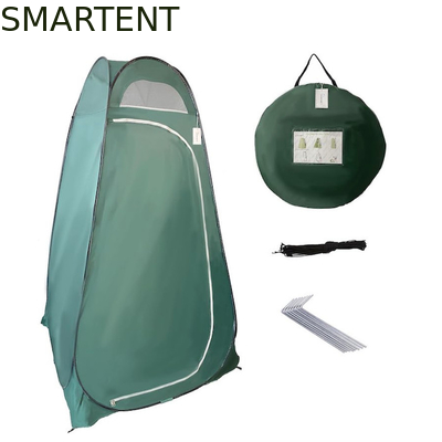74.5*47*47 pollici di poliestere verde Tenda di privacy pop-up istantanea con copertura completa per campeggio spiaggia ed eventi all'aria aperta fornitore