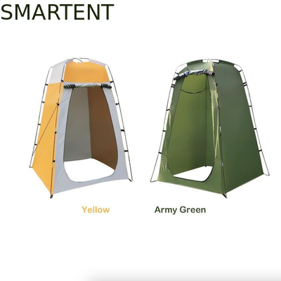 120*120*180CM Verde Color Argento Rivestito Poliestere Pop Up Tenda di privacy impermeabile Per Campeggi Beach Eventi all'aperto fornitore