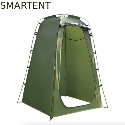 120*120*180CM Verde Color Argento Rivestito Poliestere Pop Up Tenda di privacy impermeabile Per Campeggi Beach Eventi all'aperto fornitore