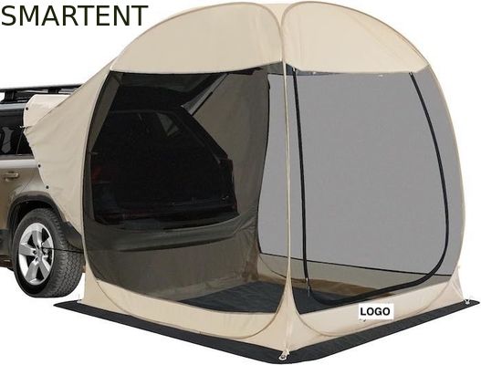 2.13*2.13*2.18M Colore beige Protezione UV impermeabile rivestito poliestere Pop Up Sport Utility Vehicle Tenda da campeggio fornitore