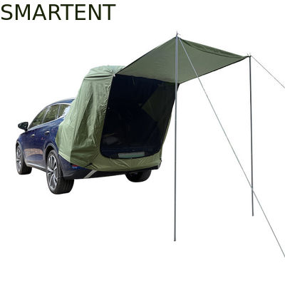 Acquistare 200*120*240CM Armata Verde Impermeabile Rivestito d'Argento Poliestere 210D SUV Tenda da Campeggio Facile Impostazione 2 Persone Protezione UV fabbricazione online