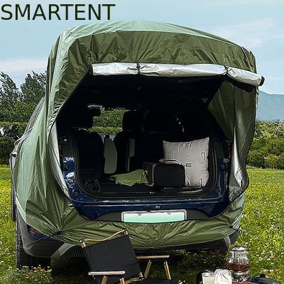 200*120*240CM Armata Verde Impermeabile Rivestito d'Argento Poliestere 210D SUV Tenda da Campeggio Facile Impostazione 2 Persone Protezione UV fornitore