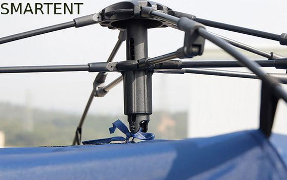(165+50) *165*176CM 1 persona Colore blu impermeabile rivestito d'argento Poliestere 210D Automatico Pop UP Truck Tail Tent fornitore