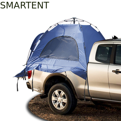 (165+50) *165*176CM 1 persona Colore blu impermeabile rivestito d'argento Poliestere 210D Automatico Pop UP Truck Tail Tent fornitore