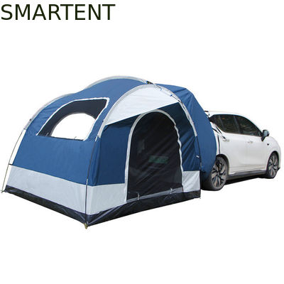Acquistare 250*250*200CM PU2000MM Poliestere rivestito 210D 2 porte SUV tenda da campeggio con pali in fibra di vetro e finestre a maglia fabbricazione online
