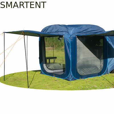 Acquistare 200*200*196CM Silver Coated 210T Pop UP SUV Tent con design impermeabile e protezione UV a maglia delle finestre fabbricazione online