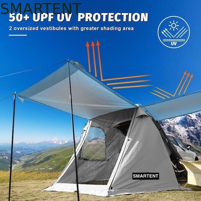 Tenda da campeggio per SUV portatile impermeabile rivestita in poliestere con facile installazione di 10 minuti per 2-4 persone fornitore