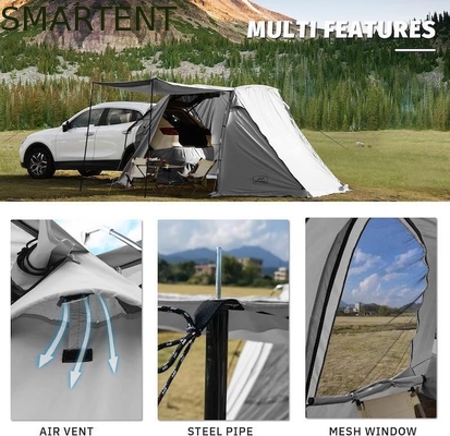 Tenda da campeggio per SUV portatile impermeabile rivestita in poliestere con facile installazione di 10 minuti per 2-4 persone fornitore