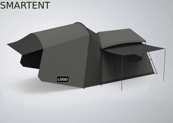 Tenda da campeggio leggera rivestita in poliestere PoFiberglass Per Tesla 3 stagioni Modello grigio impermeabile Rapido 10 minuti di installazione fornitore