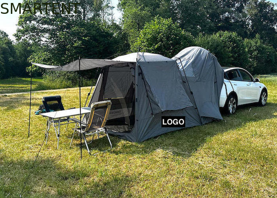 330*240*210CM Tenda da campeggio Tesla leggera, automatica, grigia, impermeabile PU2000MM, rivestita in poliestere 210D, per 4 persone fornitore