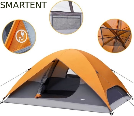 4 Persone 2.74*2.13*1.22M Ultraleggere Tende Glamping 3 Stagioni Fibra di vetro Aluminio o Pallone d'acciaio 1,5-2,5m Alto fornitore