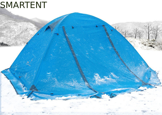 2 Persone Arancione PU3000MM Rivestito con telaio in poliestere in alluminio da 210 T Tenda impermeabile pop-up con borsa da trasporto fornitore