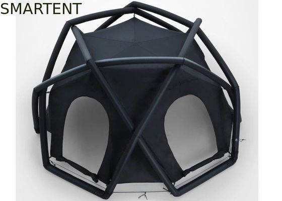 Acquistare 300*270*170 cm Nero impermeabile 210T Deluxe Inflatabile doppio strato Queen tenda con piscina gonfiabile E protezione UV fabbricazione online
