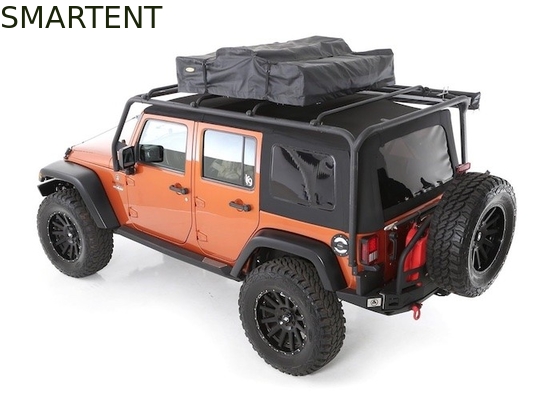 2 ~ 4 persone impermeabile 600D Heavy Duty Rip Stop Polyester tetto Top tenda con rapido 15 minuti di impostazione e protezione UV fornitore
