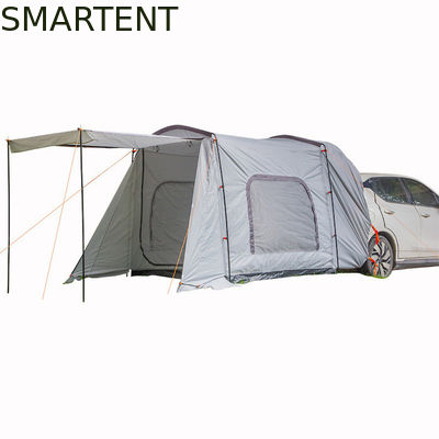 Acquistare 260*180*190CM impermeabile PU2000MM rivestito di grigio 210D poliestere per tutte le stagioni Tenda di tetto per famiglie con due porte e finestre fabbricazione online