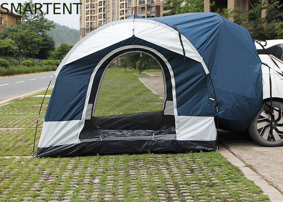 2 persone 250*250*200CM impermeabile PU2000MM rivestito blu 210D poliestere tenda da tetto all'aperto SUV Pick Up Shelter fornitore