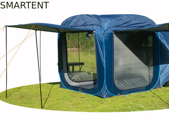 200*200*196CM Spaziosa all'aperto impermeabile 210T Pop Up Roof Tent con 3 porte laterali per un'installazione rapida fornitore
