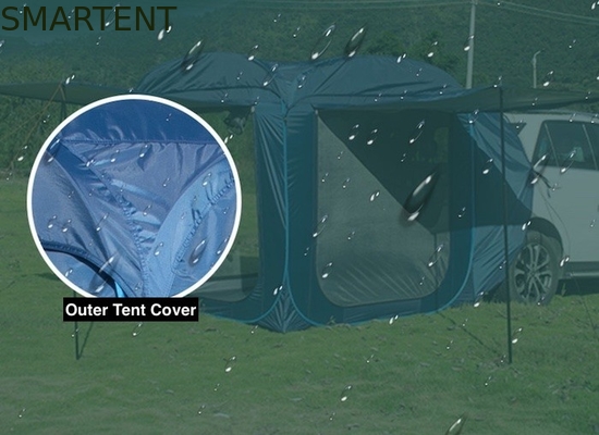 200*200*196CM Spaziosa all'aperto impermeabile 210T Pop Up Roof Tent con 3 porte laterali per un'installazione rapida fornitore