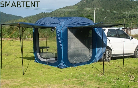 200*200*196CM Spaziosa all'aperto impermeabile 210T Pop Up Roof Tent con 3 porte laterali per un'installazione rapida fornitore