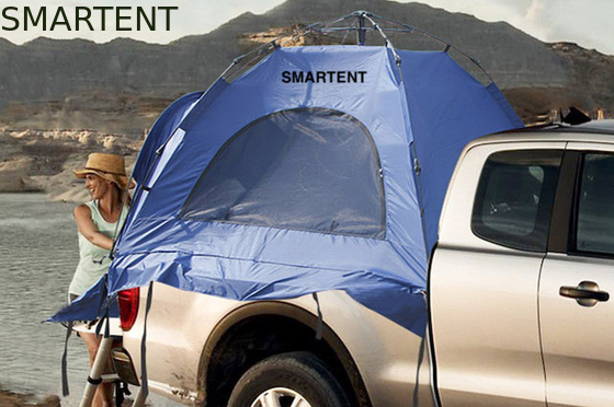 210*165*176CM Blu 210D poliestere impermeabile telaio automatico in fibra di vetro pick up camion tenda fornitore