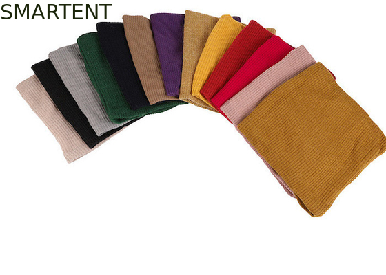 Doppio strato Eco Friendly Giallo RPET Collare a maglia Involucro più caldo con velluto fornitore