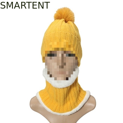 Outdoor Eco Friendly Rpet 2Pcs Set Kids Beanie Collar Warmer Support Brand rinnovabile Custom Fair Trade fornitore