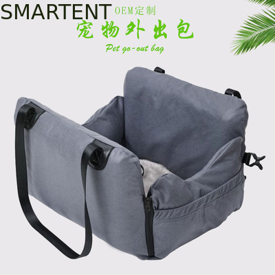 42*49*30CM Cute Pet Supplies Grigio Multifunzionale Airbag Auto Pet Nest Comodo Viaggio Gatto E Cane Pet Handbag fornitore