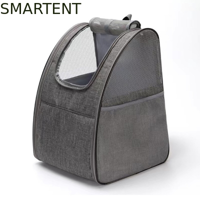 Zaino pieghevole per animali domestici 34*28*42CM Grigio Tessuto morbido Zaino per gatti carino Stile carino/divertente/giocoso per la perfezione fornitore