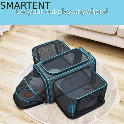 Borsa per gatti da 20.2*12.5*12'' pollici per uscire, altamente resistente, simpatici accessori per animali domestici, non tossica, durevole, lavabile. Il pacchetto include 1 X accessori per animali domestici, rosa/blu/verde fornitore