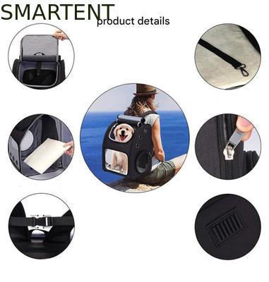 Borsa da viaggio espandibile per animali domestici da esterno 34*27*42.5CM, non tossica, simpatici accessori per animali domestici, unisex, in grigio. Caratteristiche: resistente, lavabile. fornitore