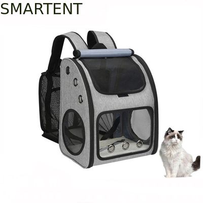 Borsa da viaggio espandibile per animali domestici da esterno 34*27*42.5CM, non tossica, simpatici accessori per animali domestici, unisex, in grigio. Caratteristiche: resistente, lavabile. fornitore
