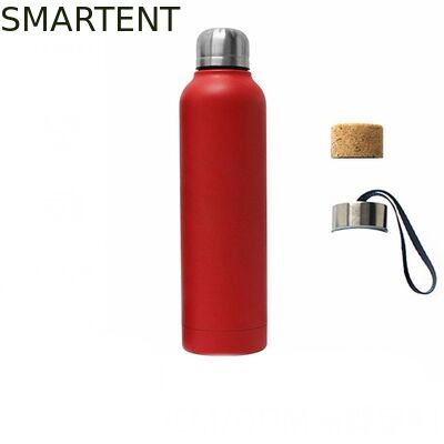 Acquistare Eco-friendly Ergonomic Hiking Sports Bottle 304 in acciaio inossidabile Bottiglia d'acqua di colore rosso per attività all'aria aperta fabbricazione online