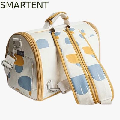 42*22*26cm Modern Fashion Large Capacity Convenient Breathable Oxford Comfortable Pet Carrier Outing Backpack For Daily fornitore