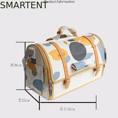 42*22*26cm Modern Fashion Large Capacity Convenient Breathable Oxford Comfortable Pet Carrier Outing Backpack For Daily fornitore