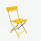 La struttura rivestita piegante gialla all'aperto della metropolitana della polvere di metallo della sedia di salotto della spiaggia piega la chaise-lounge della spiaggia fornitore