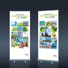 Le bandiere di spiaggia su ordinazione di pubblicità W80XH200cm rotolano sull'insegna che stampa Quadri fornitore