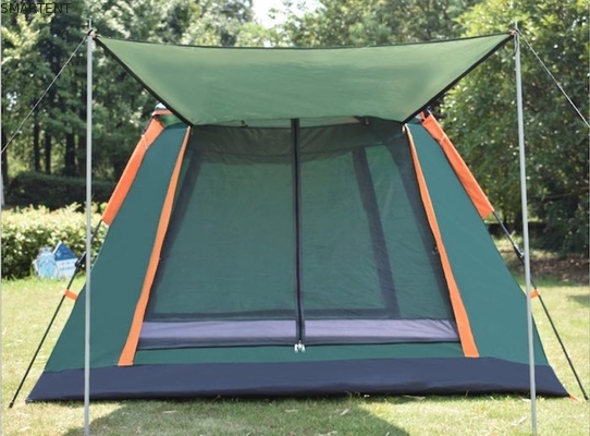 205*205*135cm verde PU2000MM 210T poliestere resistente all'acqua tenda da campeggio automatica fornitore