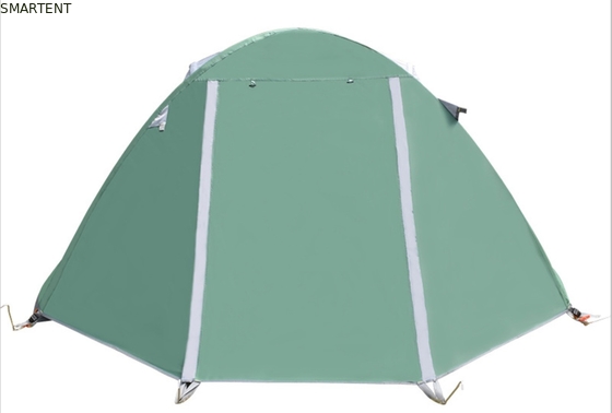 150*210*120cm Acque resistenti Arancione 210D Poliestere Ripstop Rivestito PU3500+ Tende da campeggio all'aperto adatte a 2~3 persone fornitore